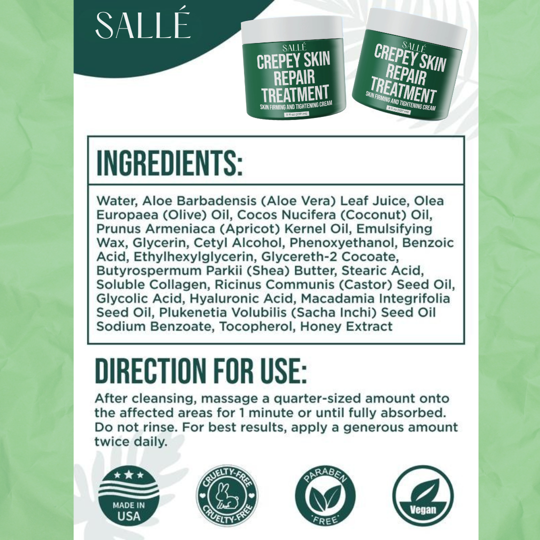 SALLÉ Crepey Skin Repair Treatment